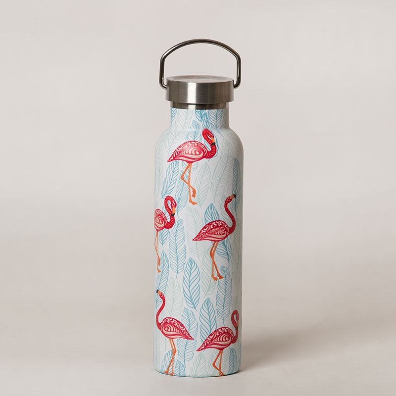 BOUTEILLE ISOTHERME FLAMANTS ROSE