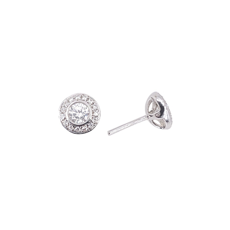Bijoux diamants or 18 carats