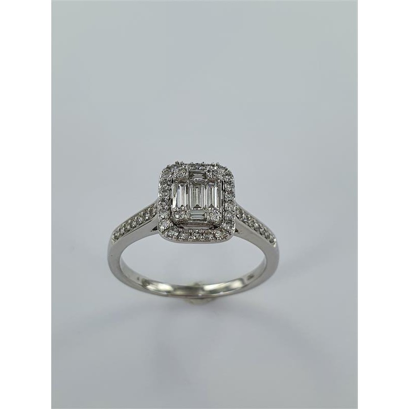 Bijoux diamants or 18 carats