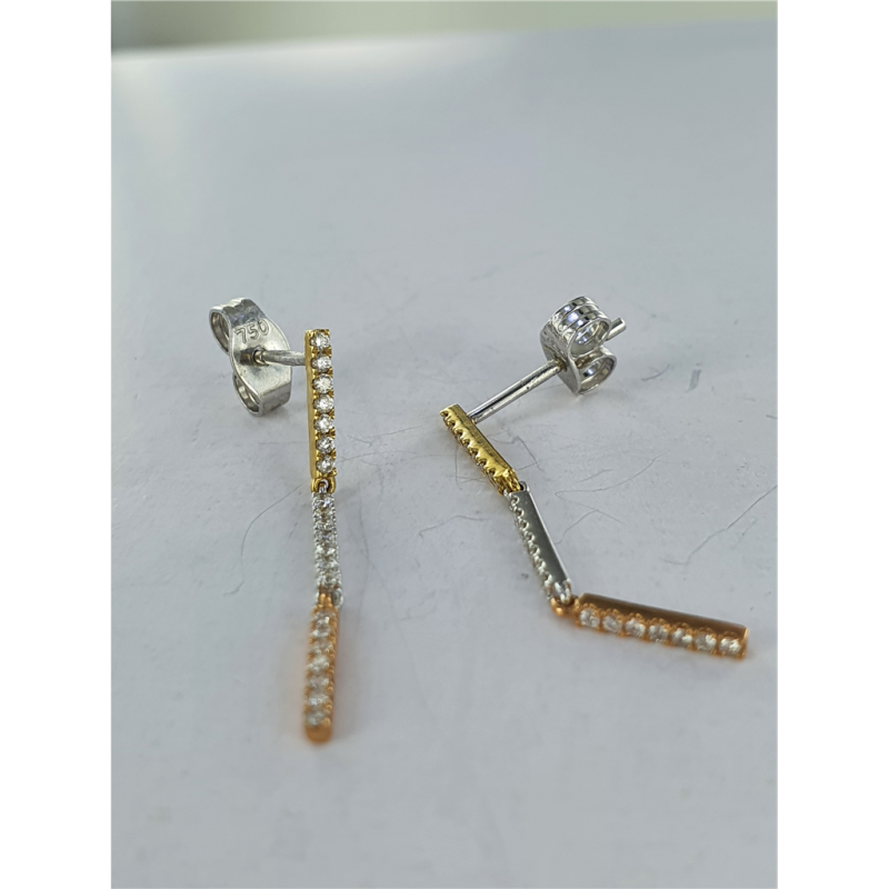  Bijoux diamants or 18 carats