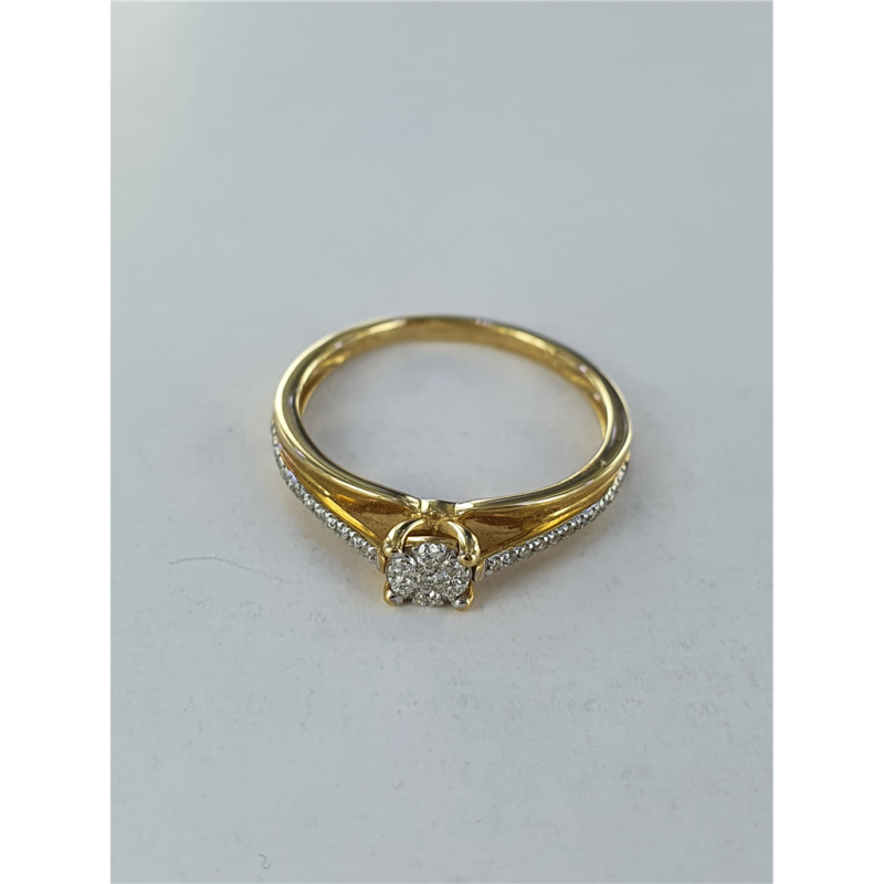 Bijoux diamants or 9 carats