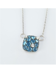 Collier saphirs diamants or... 2