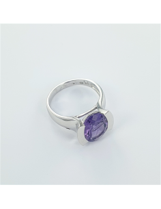 Bague améthystes 9 carats 2