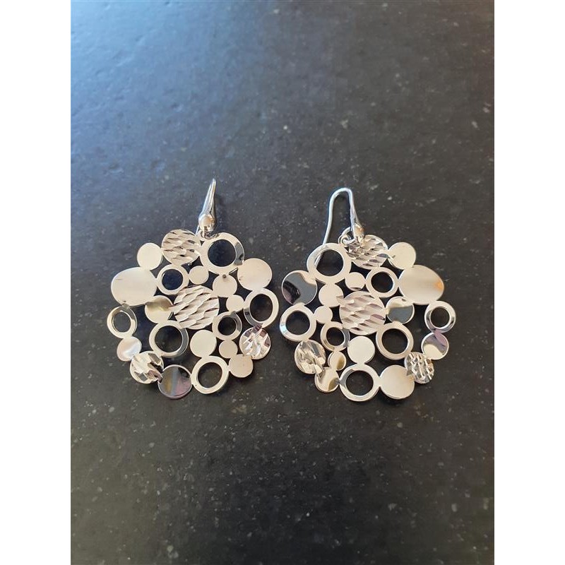  Boucles d'oreilles Argent-Bijoux argent